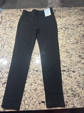 Cat & Jack Black Men's Slim Straight Chinos